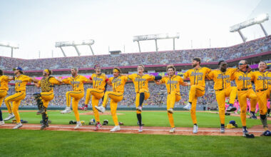 The Savannah Bananas, who are coming to St. Pete for a game