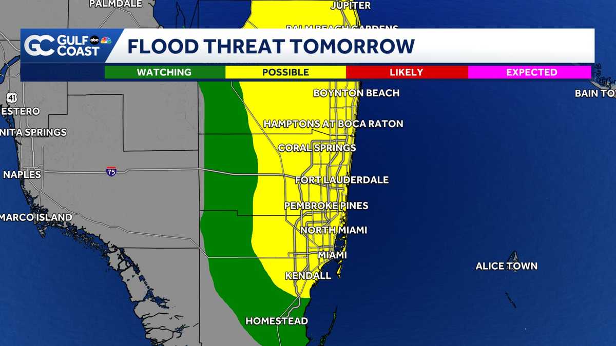 Stormy weather ahead of Miami-Florida State rivalry game Saturday