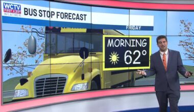 🚍Bus Stop Forecast: Austin is tracking a cool morning, near-record warm afternoon for Tallahassee, the Big Bend and South Georgia