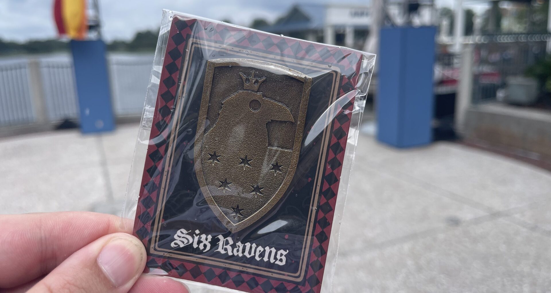 Six Ravens Grand Opening Pin