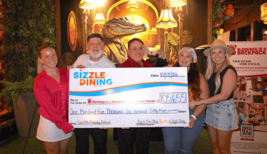 Sizzle Dining raises over $105,000 for Blessings in a Backpack SWFL