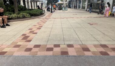 Disney Springs Concrete Tile Replacements