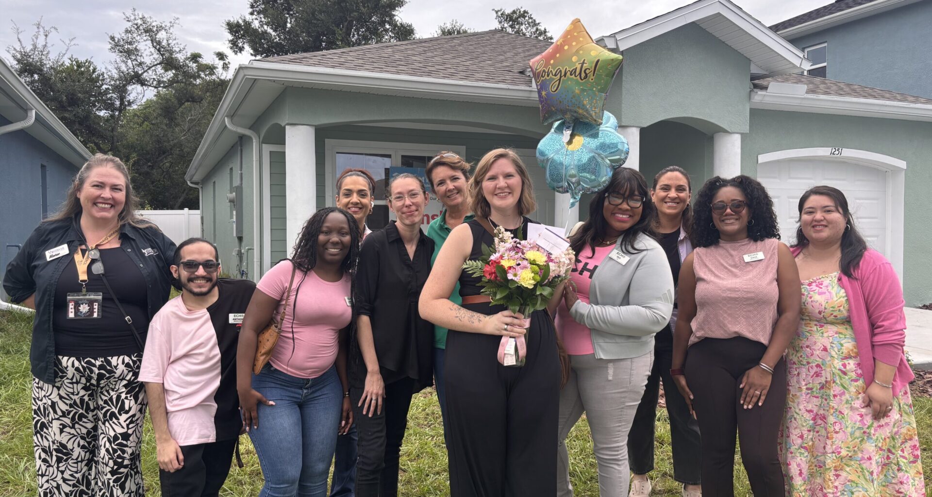 A Place To Call Home: Savanna Thompson Receives Habitat Keys