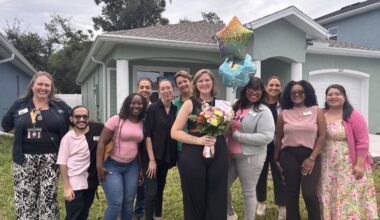 A Place To Call Home: Savanna Thompson Receives Habitat Keys
