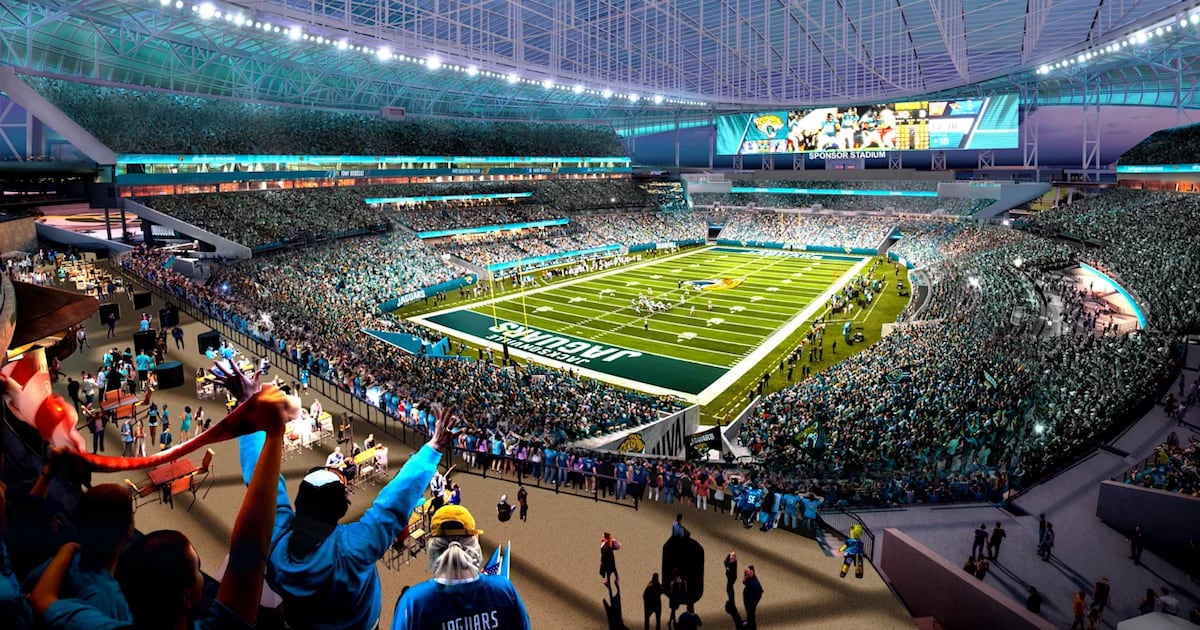 Jacksonville Jaguars eye full 8-game home slate at new stadium in 2028