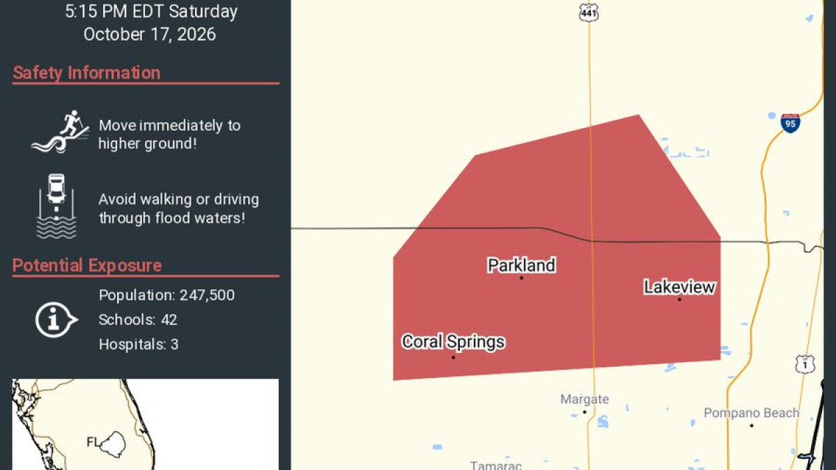 Flash flood warning for Broward expires, NWS says – NBC 6 South Florida