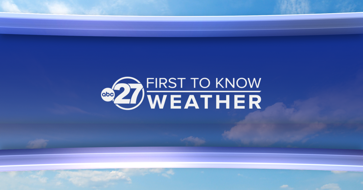 First To Know forecast: Dry trend all week