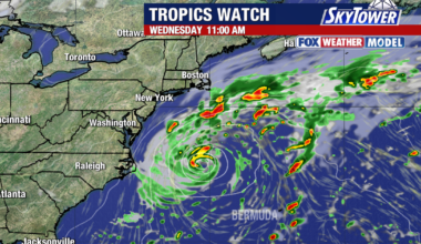 Tropical development possible off Southeast coast as system drifts northeast