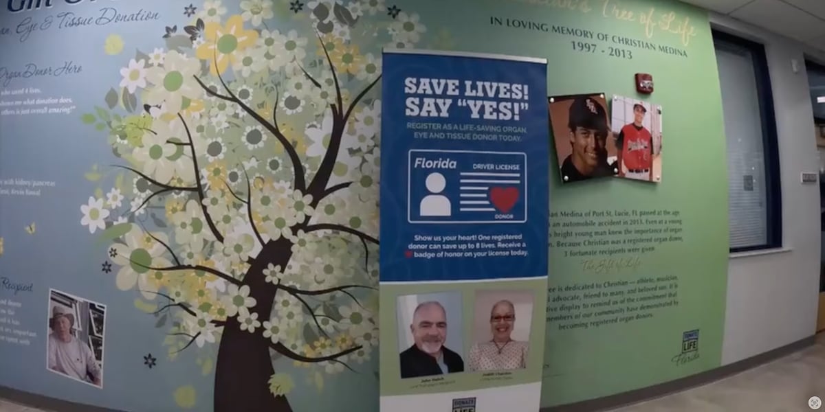 Port St. Lucie family chooses organ donation after teen's death, creating hope through tragedy