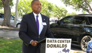 Dems denounce Donalds for data center dollars