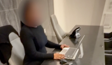 Watch: Receptionist admits eating traveler’s DoorDash order