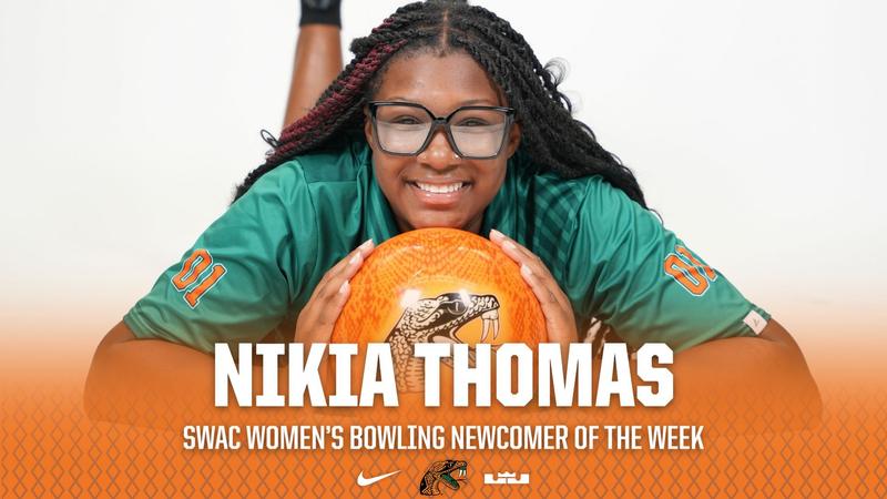 Thomas Earns SWAC Weekly Bowling Honor