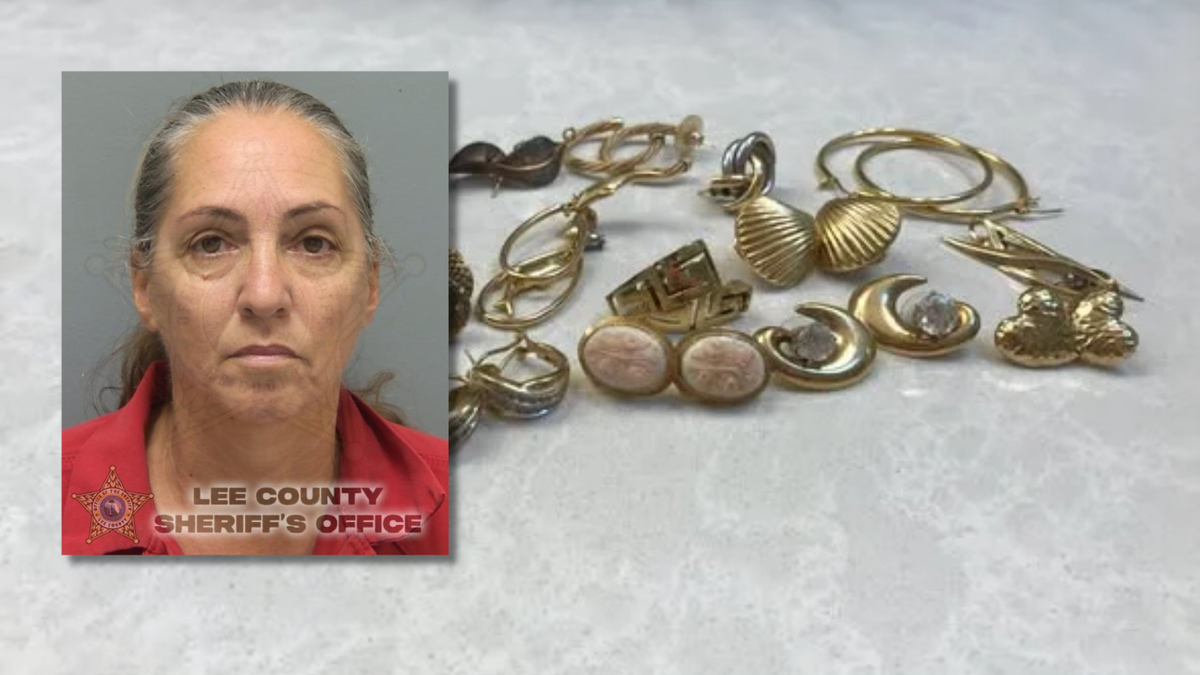 Cape Coral housekeeper accused of stealing $25K in jewelry from home she was hired to clean