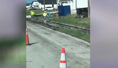 Florida sidewalk torn up, repaired after install due to error