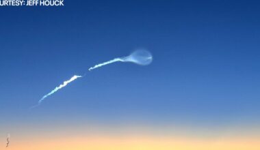 Photos: ‘Space jellyfish’ light up Bay Area sky after SpaceX launch