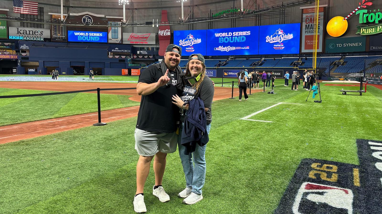 Dockx '18 Headed Back to World Series with Tampa Bay Rays