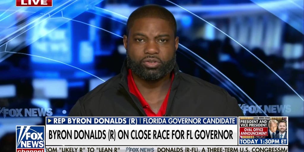 Byron Donalds predicts victory in tightening Florida Governor race