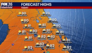 Orlando weather: Pleasant weather continues across Central Florida this week