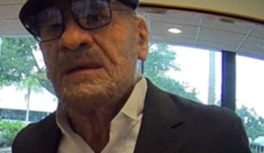 Convicted Robber Uses 'Old Man' Mask Again In Florida Heists