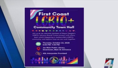 First Coast LBGTQ+ Community Town Hall Oct. 22 at Jax Main Public Library