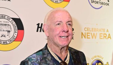 Ric Flair Hospitalized After Fall Outside Tampa Restaurant