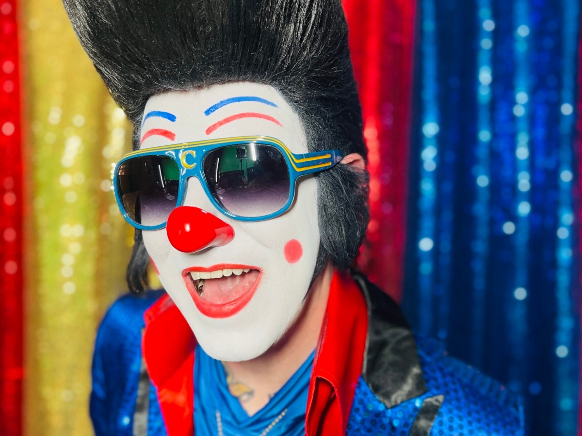 All hail the king! Clownvis Presley comes to Orlando