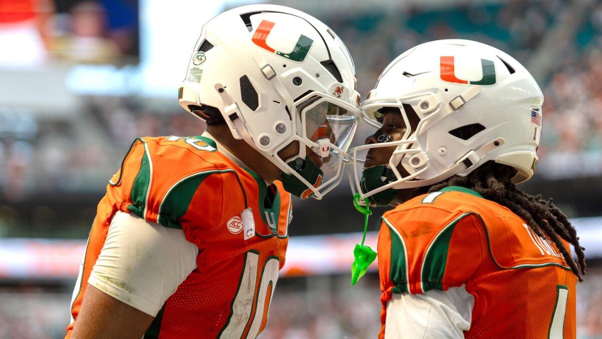 'The U' is back at No. 1, but Miami's quest for a legacy is just beginning