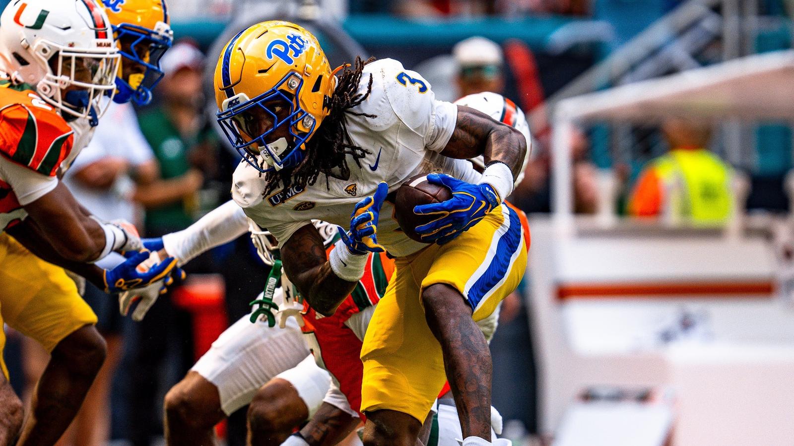 Pitt Falls at No. 1 Miami