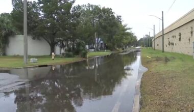 King tides, northeast winds trigger flooding across Northeast Florida coast