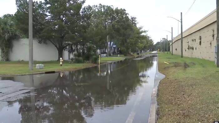 King tides, northeast winds trigger flooding across Northeast Florida coast