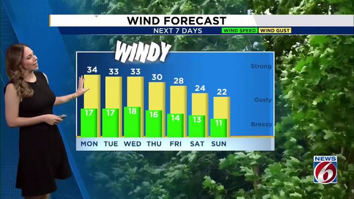 Gusty winds bring quick bursts of rain to Central Florida. Here’s the latest