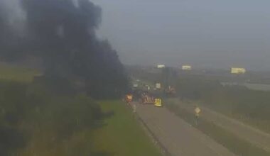 Tractor-trailer fire causing delays on Florida’s Turnpike in St. Lucie County