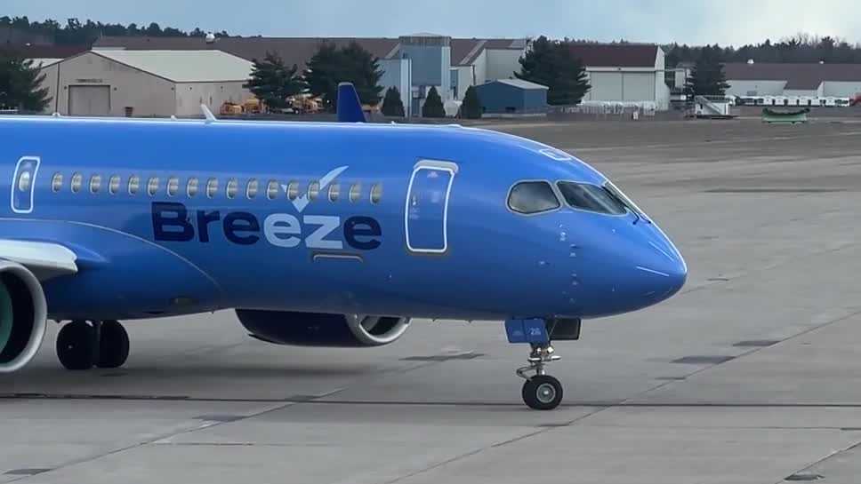 Breeze Airways launches two direct flights from Burlington, VT