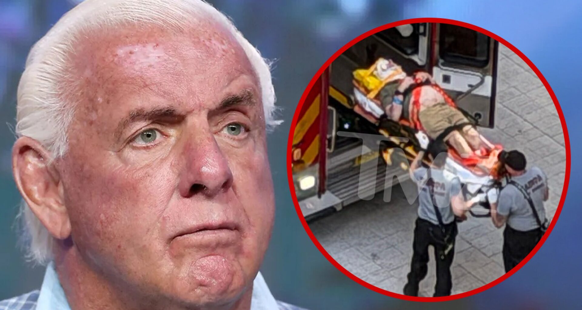 Ric Flair Rushed to Hospital After Falling Outside Restaurant in Florida