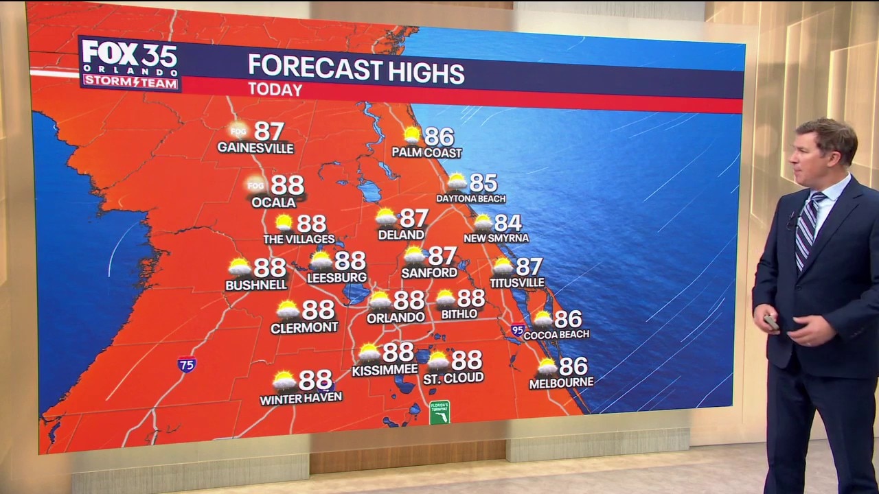 Orlando AM Weather Forecast: Heat and humidity returns