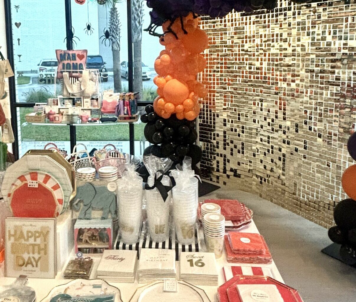 The Social Society has a large variety of Halloween d&eacute;cor for the month of October.