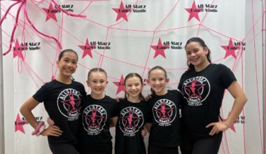 These five dancers from All-Starz Dance Studio in Orange Park will participate in the Nutcracker in December.