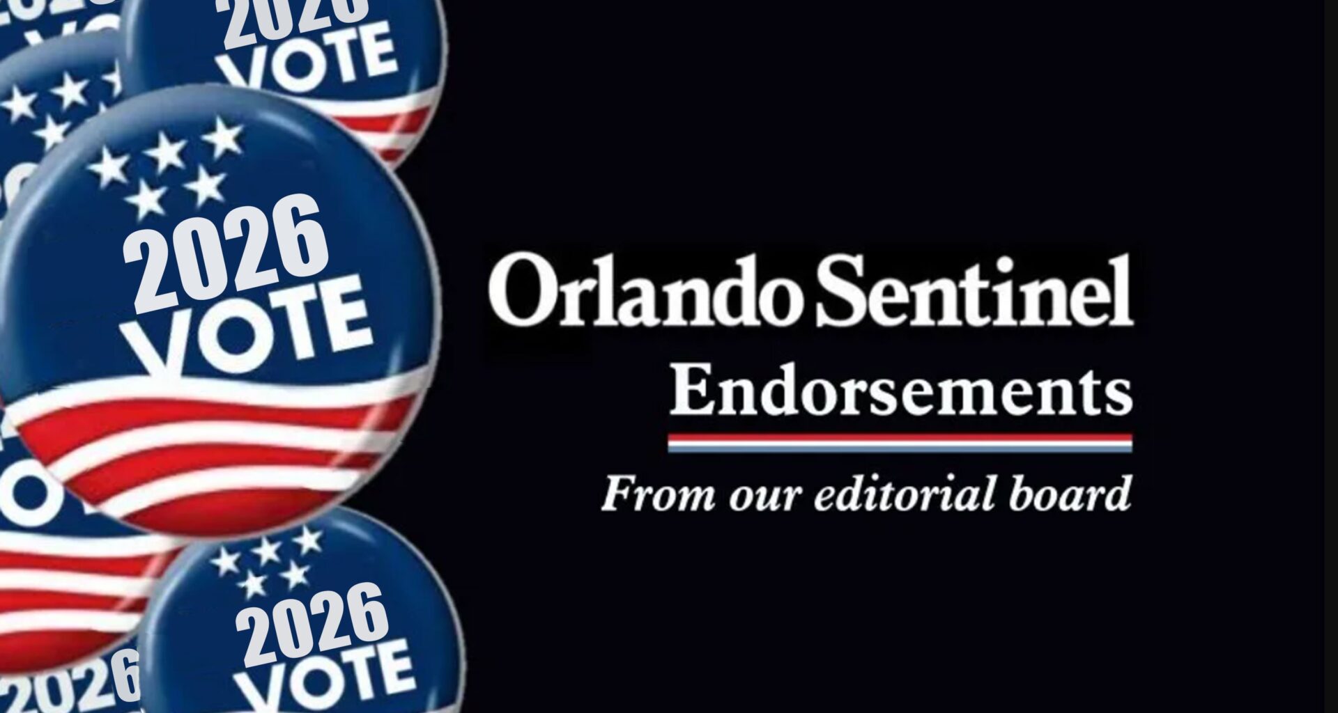 List of Orlando Sentinel endorsements for 2026 general election