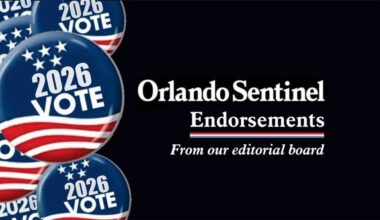 List of Orlando Sentinel endorsements for 2026 general election