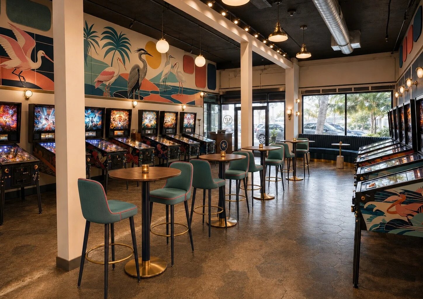 The Lucky Flipper pinball bar opening this winter in the EDGE District of downtown St. Pete