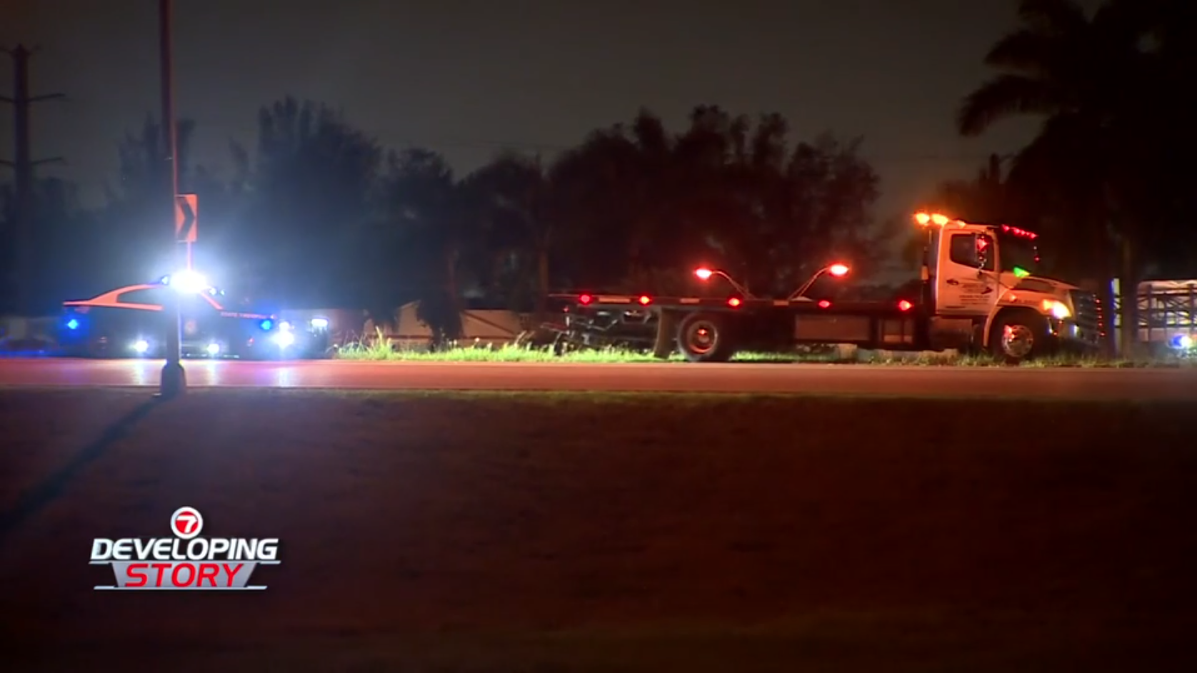 Crash near SR 826 in Miami Lakes shuts down SB NW 154th St. on-ramp; 3 hospitalized - WSVN 7News | Miami News, Weather, Sports
