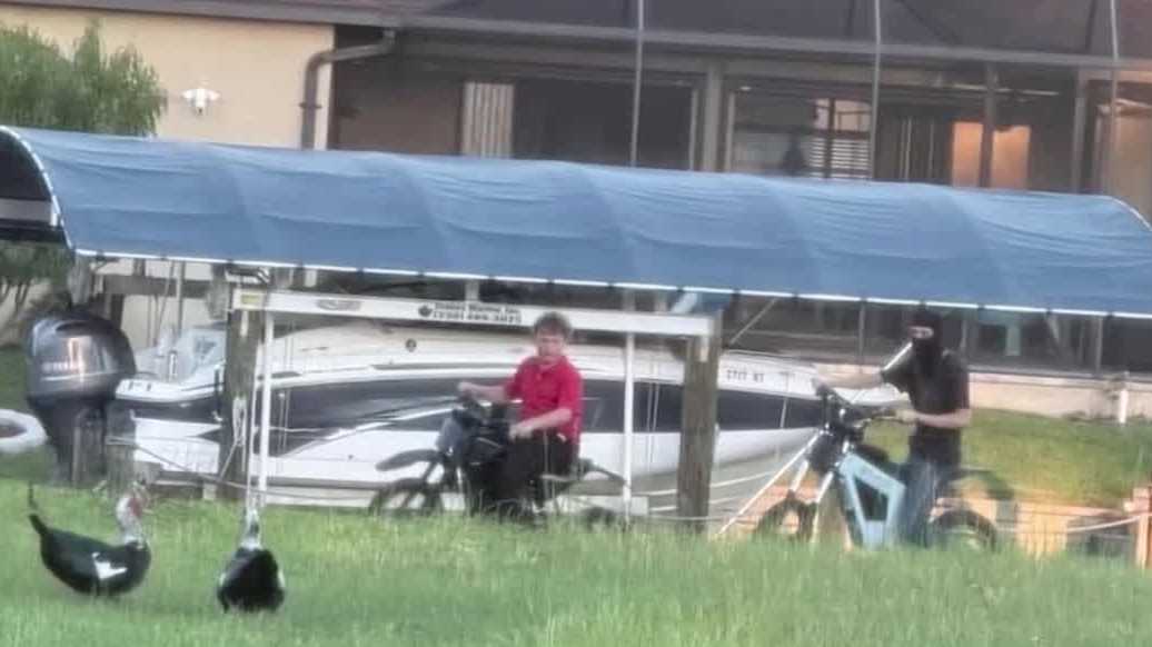 Video shows Florida kids trying to run over ducks with e-motos