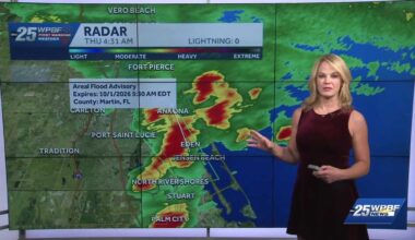 Impact storms for South Florida Thursday