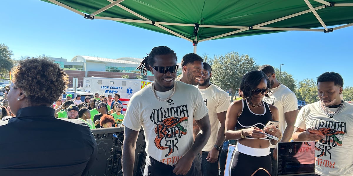 Chart-topping artist Gunna joins FAMU students for homecoming 5K, helps fund student scholarships