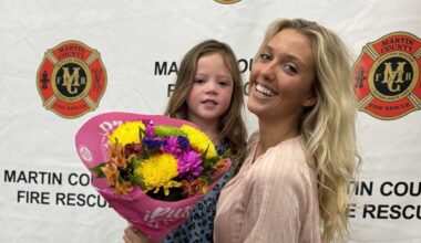Martin County woman saves 3-year-old from drowning, earns award