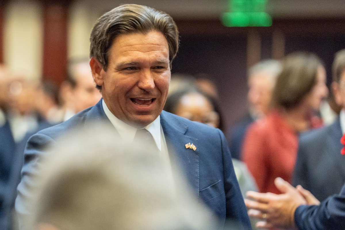 Gov. Ron DeSantis gives the State of the State Address during the opening day of the 2026 Florida legislative session on Tuesday, Jan. 13, 2026.