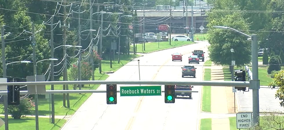 Traffic Cam between lights