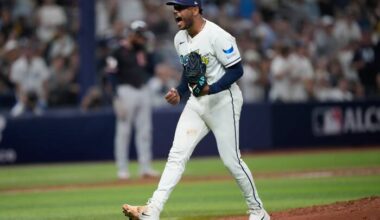 `Fastball Freddy' Peralta earns ALCS MVP award after pitching the Rays into the World Series