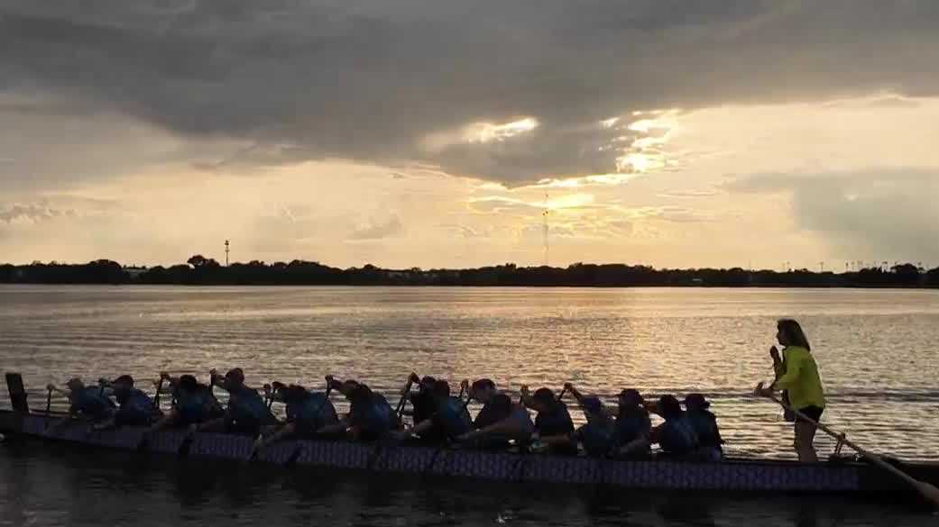 Breast cancer survivors find strength, sisterhood on Orlando rowing team