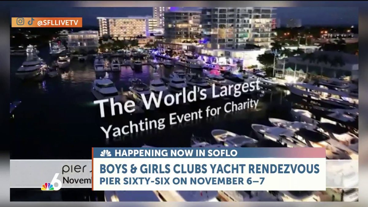 Luxury Yachts, Entertainment, and a Cause: Yacht Rendezvous Returns to Fort Lauderdale – NBC 6 South Florida